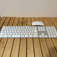 Apple A1243 Keyboard 有線キーボード 日本語配列 マウス付き