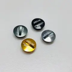 zpi　Zelos マシンカットハンドル　黒　ノブキャップ2個のサムネイル