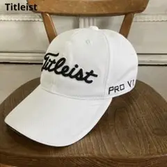 Titleist タイトリスト ツアーキャップ フリー ホワイト PRO V1
