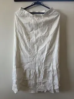 UNIQLO ホワイト フレアスカート Mサイズ