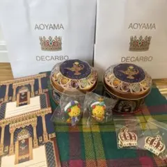 フィギュア付きセット】 青山デカーボ コジコジ 王冠チャーム2個