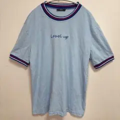 一点限り✨SHEIN 【L】水色 半袖Tシャツ