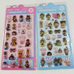 うるさら☆様モンチッチ★シール8枚セット