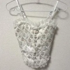 [SHEIN] 小花柄 フリルトリムシャード キャミソールのサムネイル