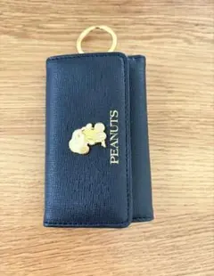 SNOOPY ブラックキーケース