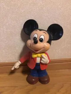 ディズニー ミッキーマウス 可動式フィギュア じゃんけん 1989年