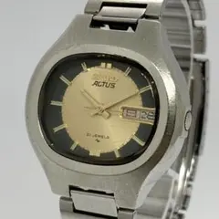稼働 SEIKO アクタス デイデイト 自動巻き メンズ 腕時計 バイカラー 