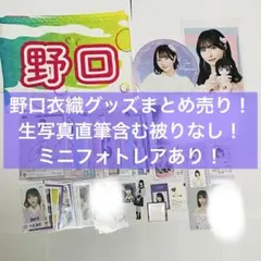 2026年最新】野口衣織 直筆 コンプの人気アイテム - メルカリ