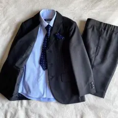 【美品】Back & Forthフォーマルスーツセットアップ 130 5点セット