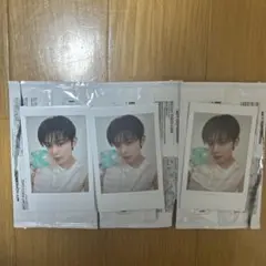 TXT ポップアップ チェキ ヨンジュン インスタントフォト3枚