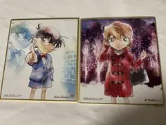 名探偵コナン 色紙ART 2枚セット（江戸川コナン・灰原哀）