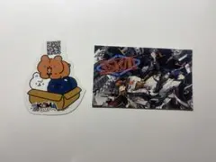 さんくま3skm AGF 2025 3KUMA ステッカー　カード　Vtuber