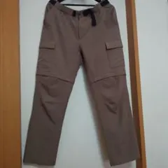 ベージュ カーゴパンツ 4ポケット