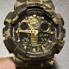 G-SHOCK メンズ レディース オリーブグリーン アーミー 電池切れ