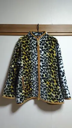 トレンド　アニマル柄 フリース ふわふわ もこもこ系