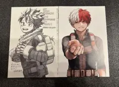 轟焦凍 42巻 特典 イラストカード 僕のヒーローアカデミア ヒロアカ