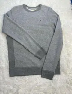 Hollister メンズ　トレーナー　グレーM