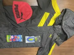 PUMA ベンチコート 　ナイキウィンドブレーカー　130 パーカー　恐竜柄