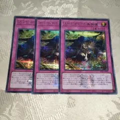 遊戯王　ホールティアの蟲惑魔　ロゴシク　３枚