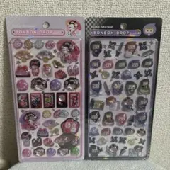 正規品　ボンボンドロップシール　和柄　舞妓　忍者　2枚セット