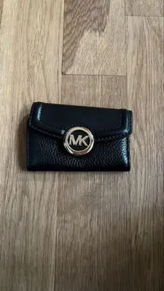 Michael Kors 6連 キーケース 黒