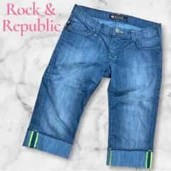 希少Rock & RepublicクロップドデニムBRODIE 37 （450④のサムネイル