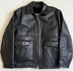 【美品】SCHOTT 120US NAKED COW G-JACKET 38 黒 美品】SCHOTT 120US NAKED COW G-JACKET 38 黒 - メルカリ