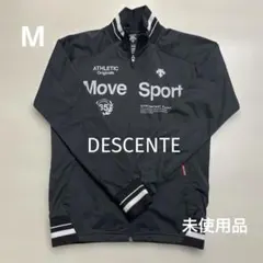 未使用品 デサント レディース ジャージ生地 ジャケット 黒 サイズM