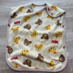 ✴︎値下げ✴︎ミキハウス クマ柄フリーススリーパー