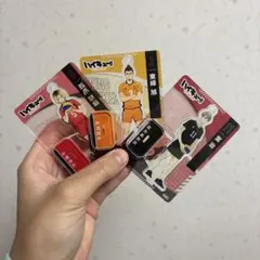 アクリルスタンド 3個セット ハイキュー 宮治 孤爪研磨 東峰旭