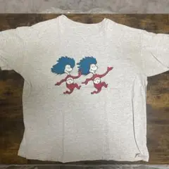 thing1&thing2グレーTシャツ 90s