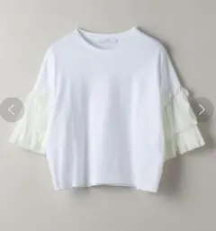 【ASTRAET】 アストラット　フリルTシャツ　トップスのサムネイル