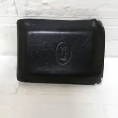 Cartier 二つ折り財布 ブラックのサムネイル