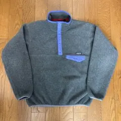 90s 美品 Patagonia パタゴニア スナップT フリース ジャマイカ製