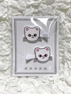 Stray Kids　スキズ　5-STAR　ヒョンジン　ジニレット　ヘアクリップ
