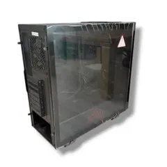 SOEYI CH2+ ピラーレス 水槽型 PCケース 黒 ファン5基（ARGB） - メルカリ
