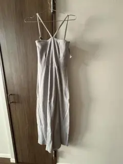 mystic グレー キャミソールワンピース