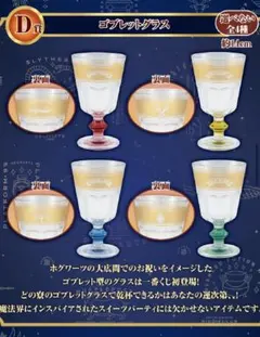 ハリー・ポッター一番くじD賞ゴブレットグラス