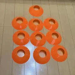 サッカー トレーニング用 ミニマーカーコーン 10枚セット