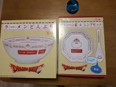 ドラゴンクエスト ラーメンどんぶり＆チャーハン皿レンゲセットスライムのフィギュア