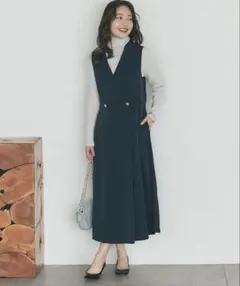 美品】セオリーリュクス ノースリーブ コクーン ワンピ38