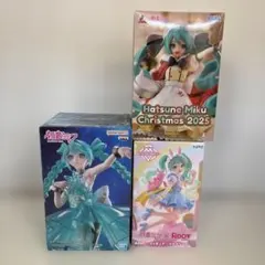 初音ミクフィギュア 3点クリスマス2025 AMP+フィギュアメルヘンver.