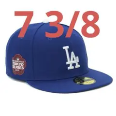 【新品未使用】ニューエラ ドジャース キャップ　MLB 開幕戦 7-3/8