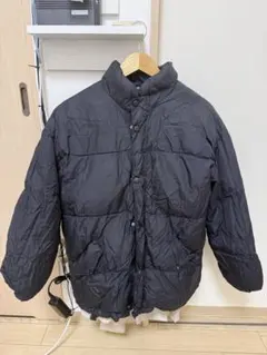 Armani Jeans ジャケット ダウン 中綿つき ブラック 52 - メルカリ
