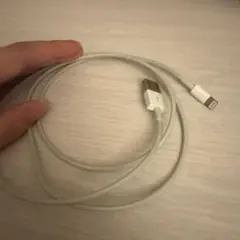 ホワイト Lightningケーブル 約1メートル USB-A