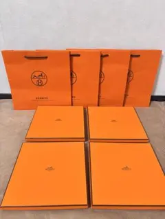 HERMES ショッパーとボックス4箱セット