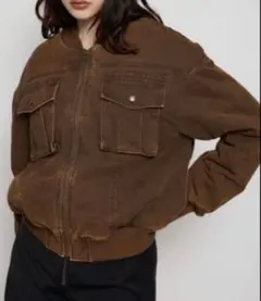 LAGUA GEM BIG POCKET COTTON MA-1 - メルカリ