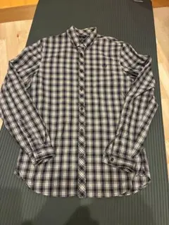 FRED PERRY チェック柄 長袖シャツ M1521 Sサイズのサムネイル