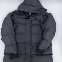 PUMA フード付きダウンベンチコート 2XLサイズ ブラック