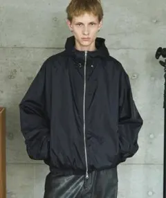 OPENING ACT LIMONTAナイロンジップアップフードジャケット